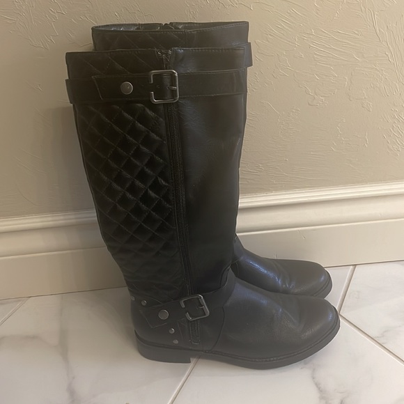 Black women's riding boots - Picture 2 of 5